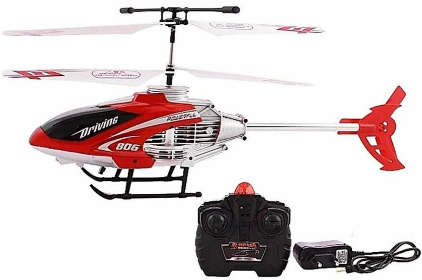 aardiktoys Velocity RC Flying Helicopter with Unbreakable Blades