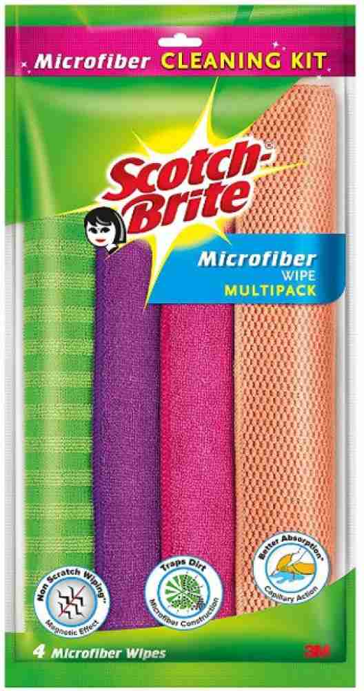 Scotch-Brite Reusable, Biodegradable, Multi-color Sponge Wipe Price in  India - Buy Scotch-Brite Reusable, Biodegradable, Multi-color Sponge Wipe  online at