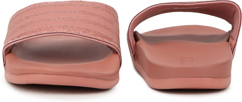 Rose gold adilette comfort new arrivals slides