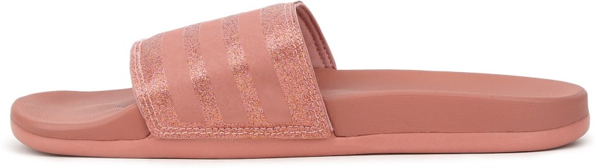 Adidas raw pink discount slides