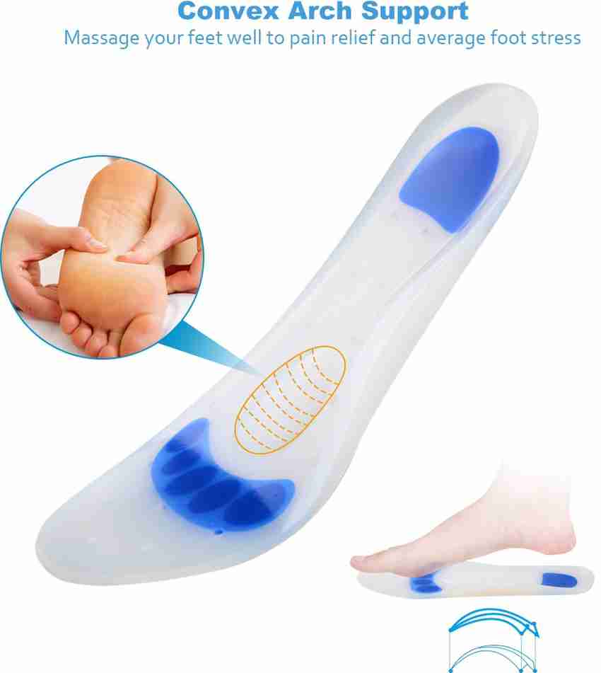 SAMSON Silicone Insole Pair For Heel Pain Foot Pain Size L Insole