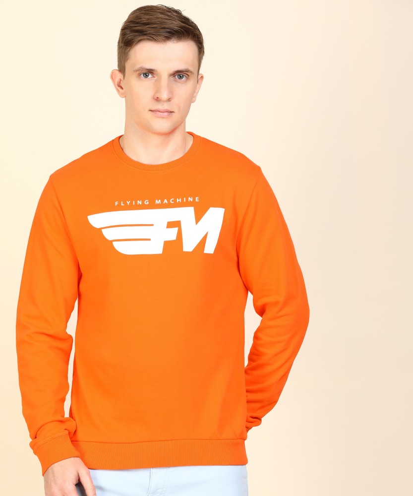 FLYING MACHINE Full Sleeve Printed Men Sweatshirt Buy FLYING