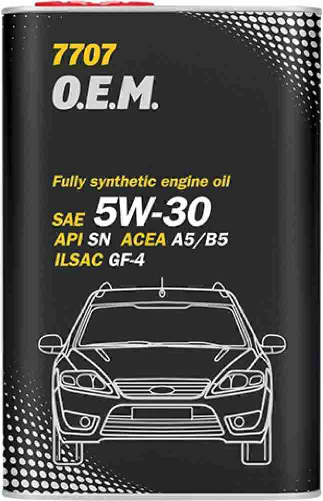MANNOL O.E.M. 5W30 Fully Synthetic Car Engine Oil API SN ACEA