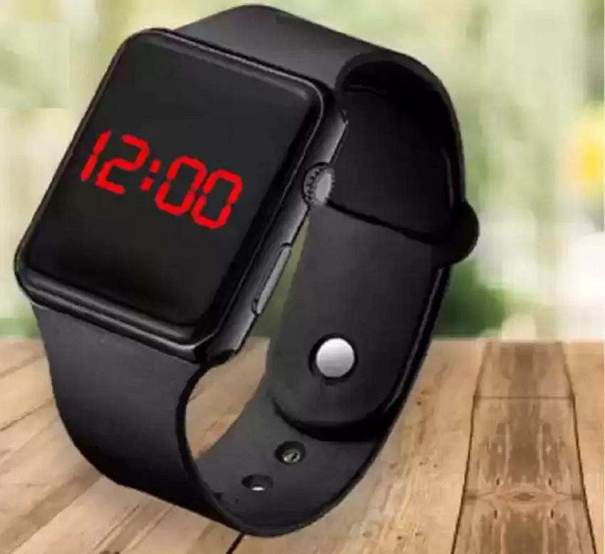Florida HOT SELLING PRICE TRENDING WATCH SQUARE LED SILICON STRAP