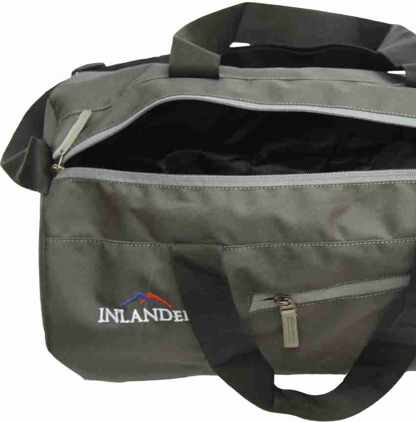 Inlander 10L Chorcol Grey Gym Bag Duffel Without Wheels Chorcol Grey Price in India Flipkart
