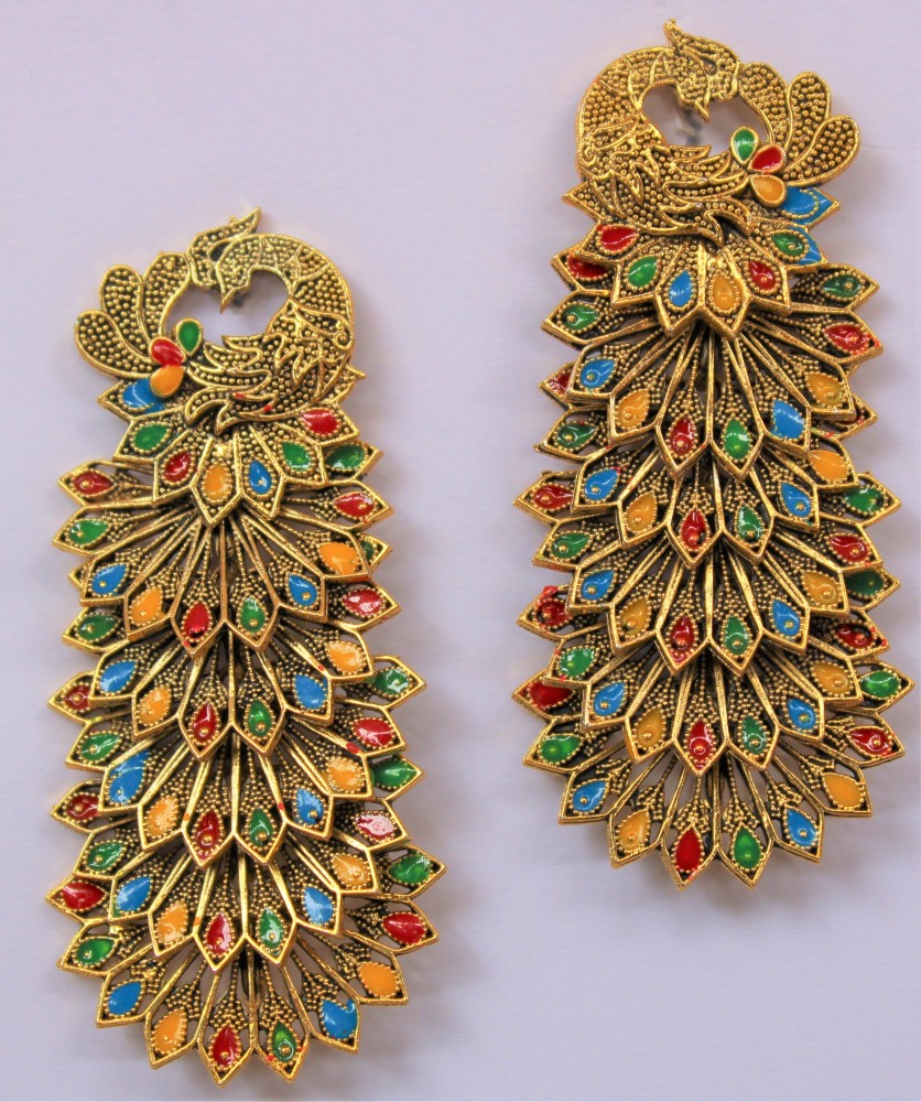 Metal earrings online flipkart