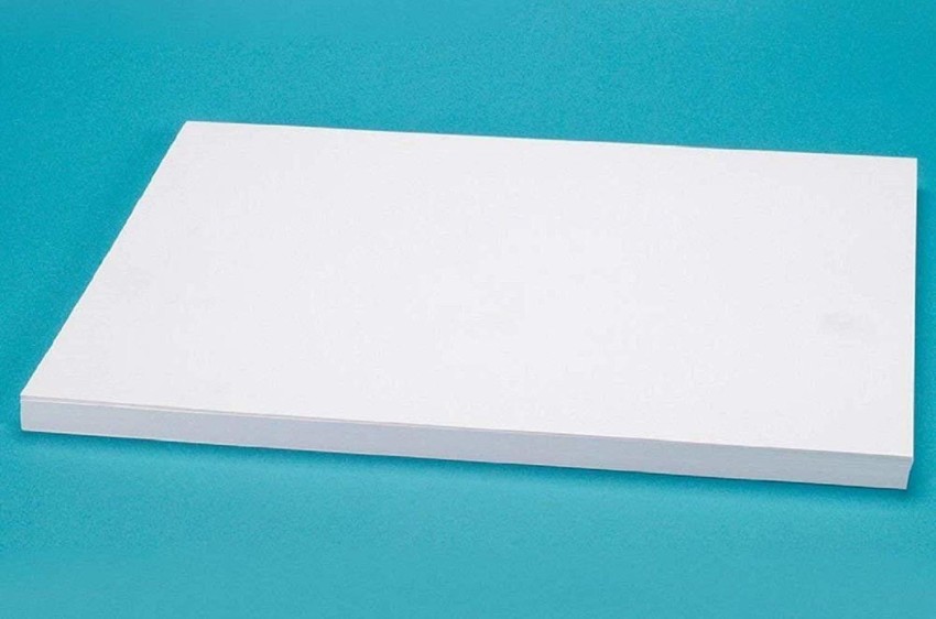 Eclet 400 GSM A3 100 pcs White Sheets Fluorescent  