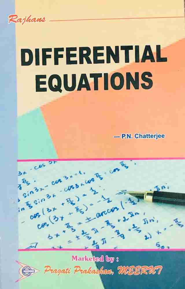 Buy Differential Equations by P N CHATTERJEE at Low Price in