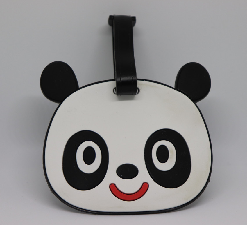 Panda luggage tag store