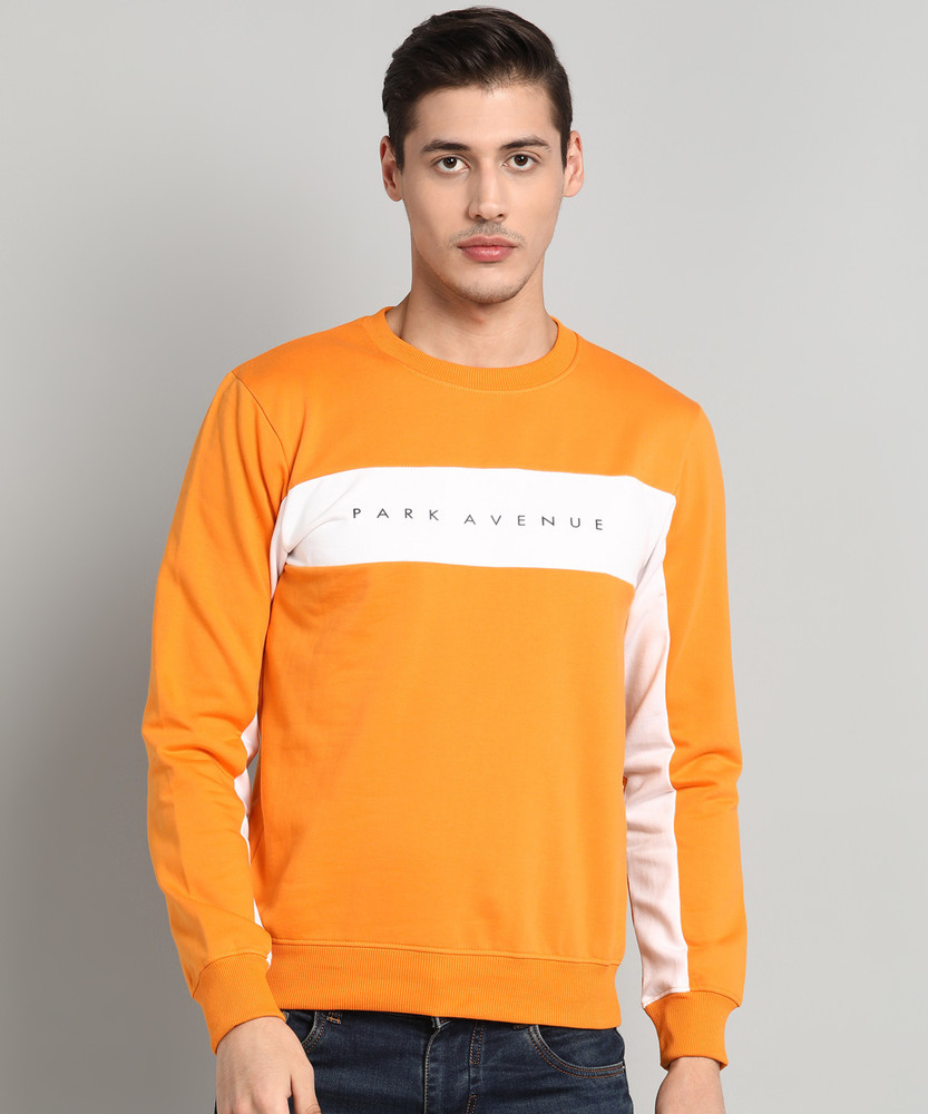 PARK AVENUE Full Sleeve Color Block Men Sweatshirt - Buy PARK AVENUE Full  Sleeve Color Block Men Sweatshirt Online at Best Prices in India |  Flipkart.com