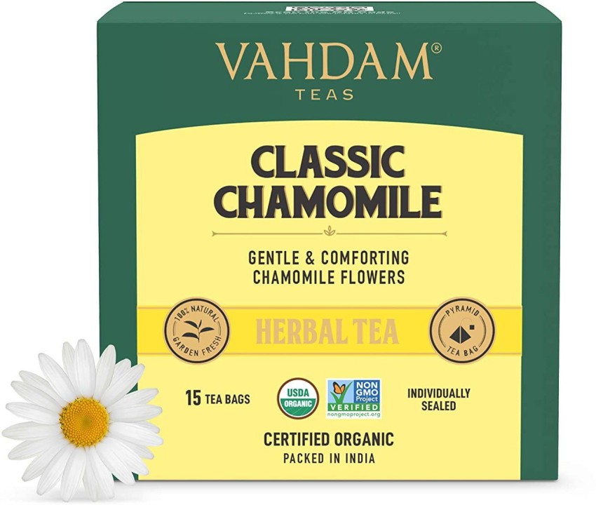 Buy TEACURRY Chamomile Green Tea 1 Month Pack 30 Tea Bags  Helps with  Sleep PMS and Skin Health Online at Best Prices in India  JioMart