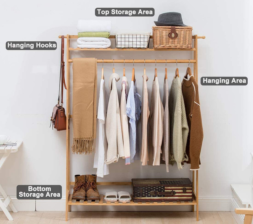 Wooden hanging deals wardrobe