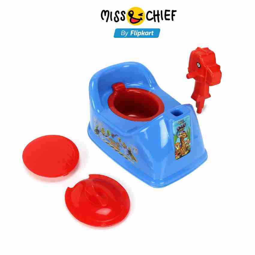 Miss & Chief by Flipkart My Pony Toilet Trainer Baby Potty Seat Pony Face  with Removable Bowl & Closing Lid Potty Seat Potty Seat - Plastic Potty  Seat available at reasonable price 