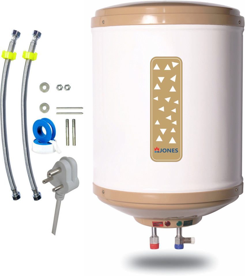 Jones 10 l Instant Water Geyser (SHAKTI PLUS, IVORY, Gold) Price in India -  Buy Jones 10 l Instant Water Geyser (SHAKTI PLUS, IVORY, Gold) online at  Flipkart.com