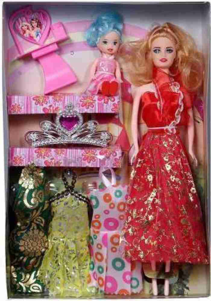 Pretty Doll for Girls Doll Set for Girls Big Doll with Baby Doll Fashion