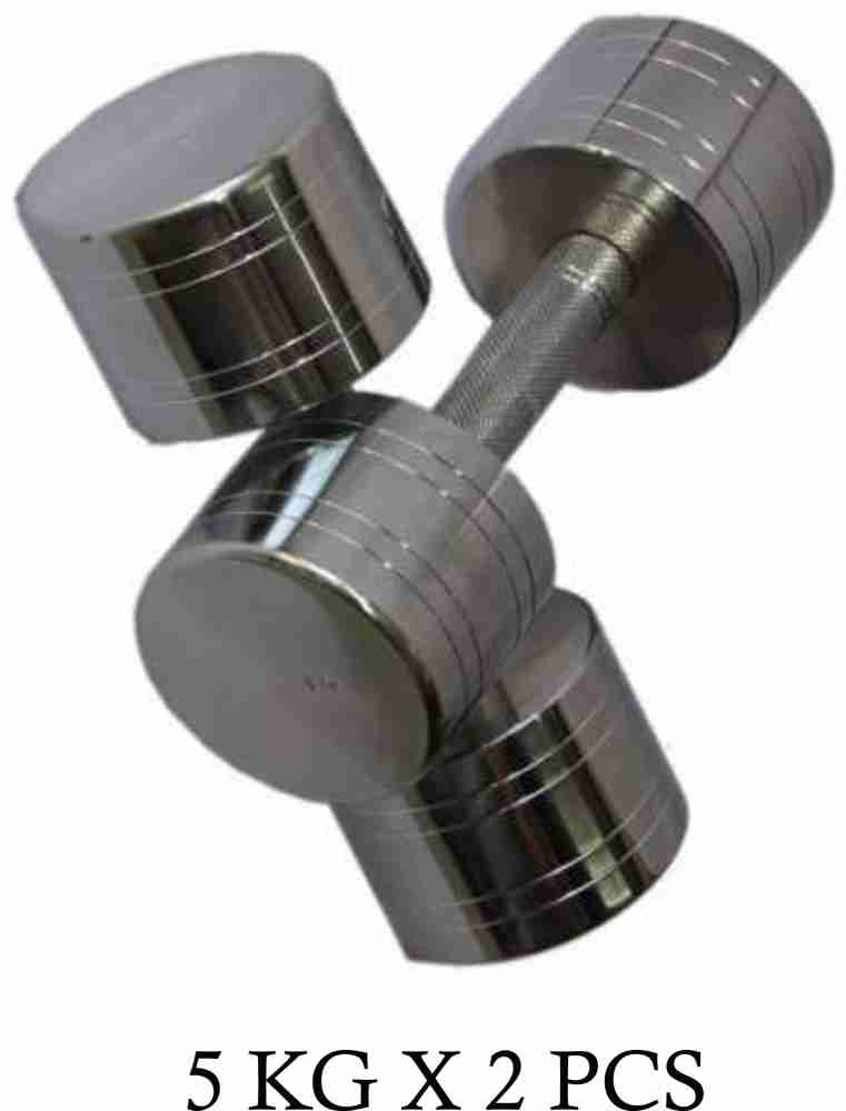 Steel dumbbell 5kg discount price