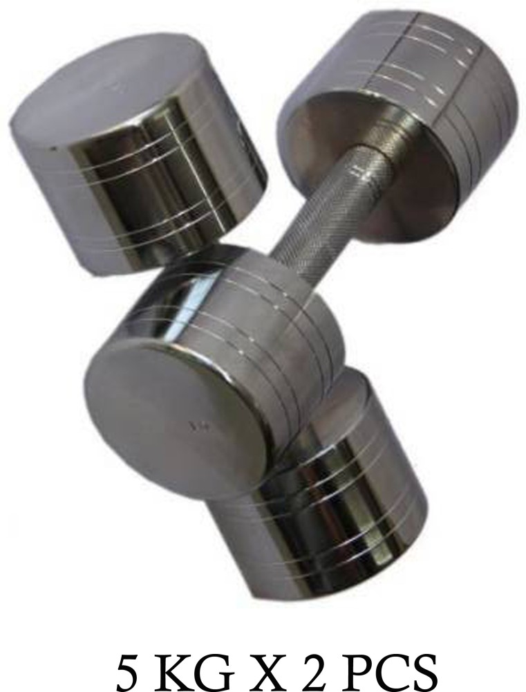 10 kg steel dumbbells pair online price