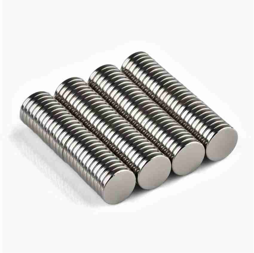 ART IFACT 1000 Pieces of 10mm x 4mm Neodymium Magnets - N52 Disc /  Cylindrical magnets - Rare Earth NdfeB Multipurpose Office Magnets Pack of  1000 Price in India - Buy ART