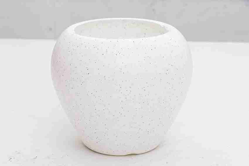 ssk planter Apple Pot White 6 Inch Plant Container Set Price in