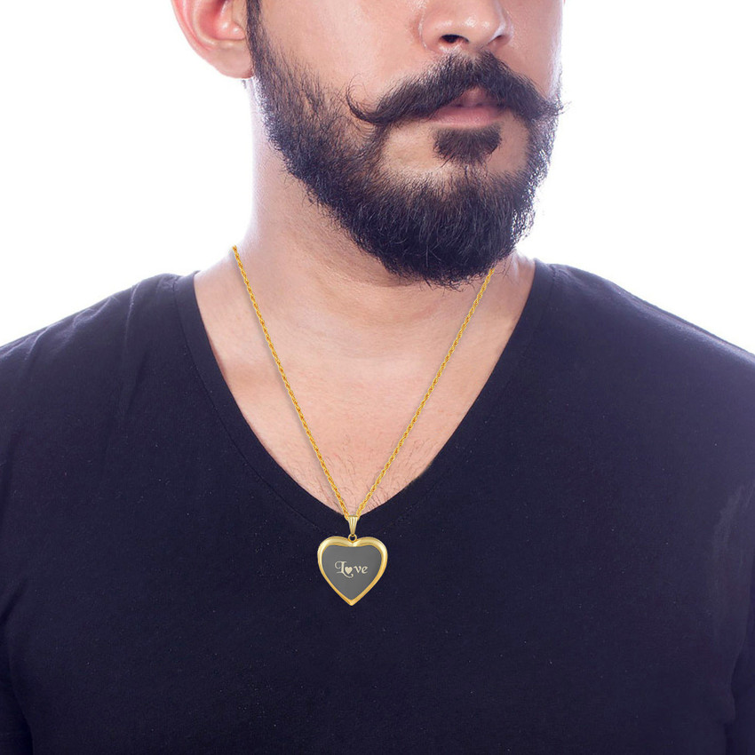 Gold love symbol lockets sale