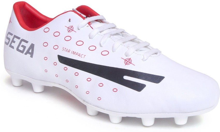 White on sale football shoes