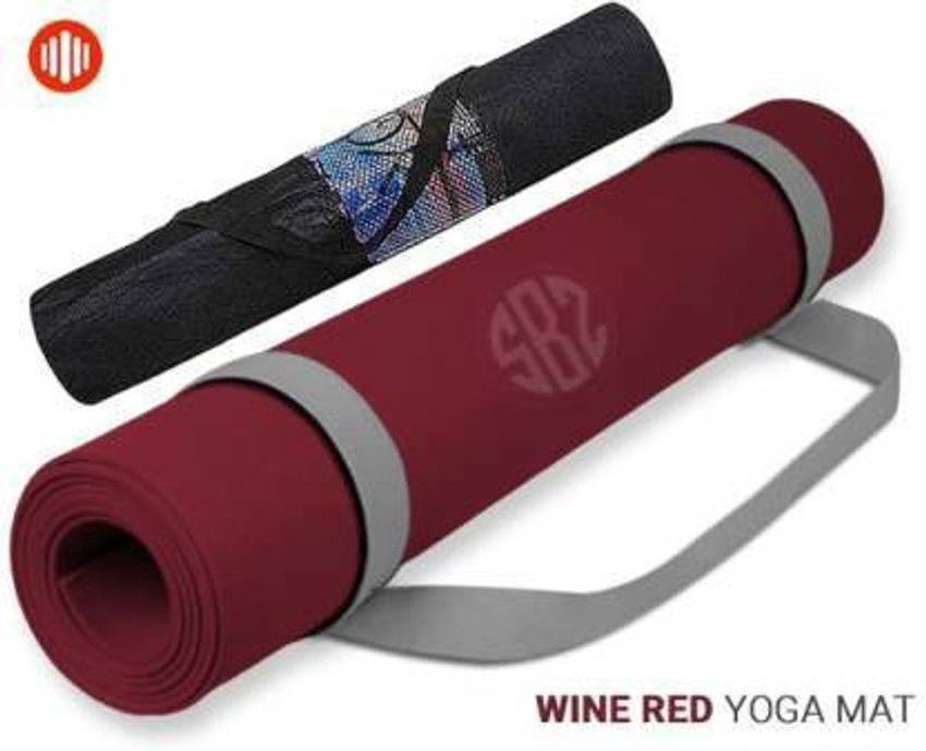 SHOPBOOZ WINE 4MM BOTH 4mm mm Yoga Mat Buy SHOPBOOZ WINE 4MM BOTH 4mm mm Yoga Mat Online at Best Prices in India Sports Fitness Flipkart