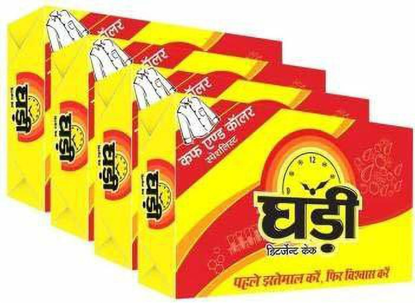 Ghadi Detergent Cake 185g Pack of 6 Detergent Bar Price in India