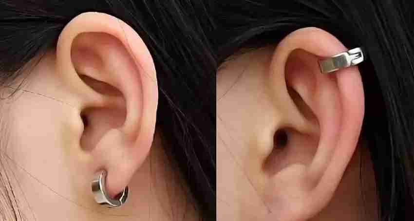 Men's non pierced earrings store