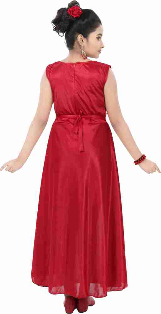 Chandrika Girls Maxi Full Length Party Dress Price in India Buy