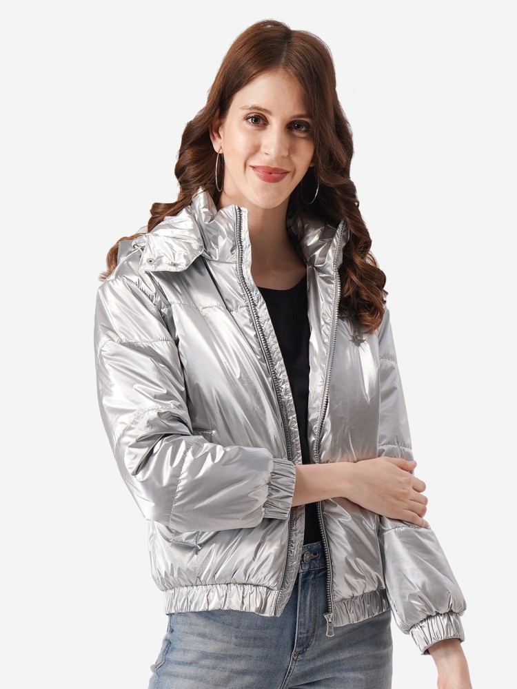 Ladies silver store jacket