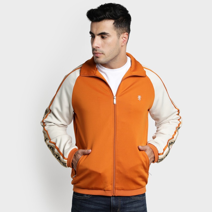 Tape men's hot sale track jacket