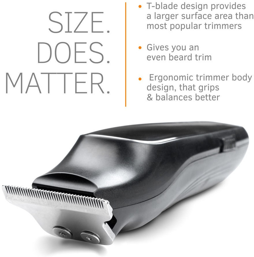 USTRAA Chrome 300 Trimmer 90 min Runtime 4 Length Settings Price
