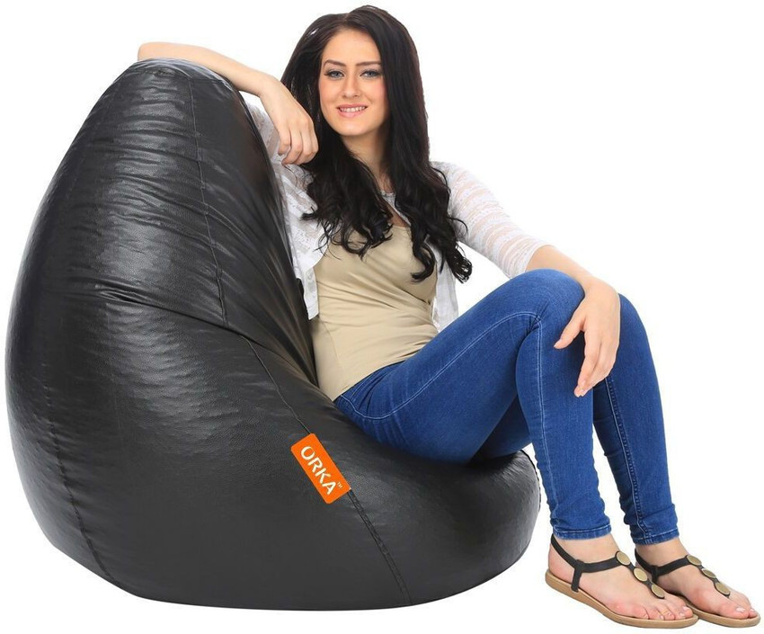 ORKA XXXL Classic Teardrop Bean Bag With Bean Filling