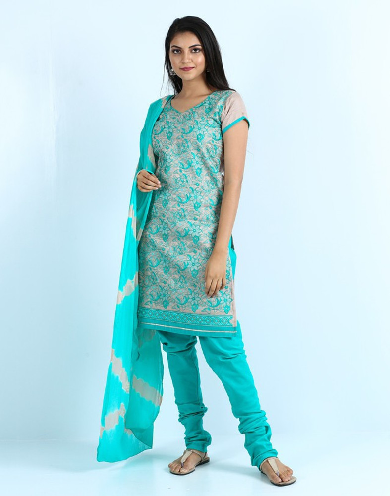 South India Shopping Mall Cotton Silk Solid Embroidered Kurta Churidar Material Price in India Buy South India Shopping Mall Cotton Silk Solid Embroidered Kurta Churidar Material online at Flipkart ...