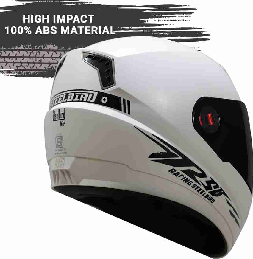 Steelbird 2025 white helmet
