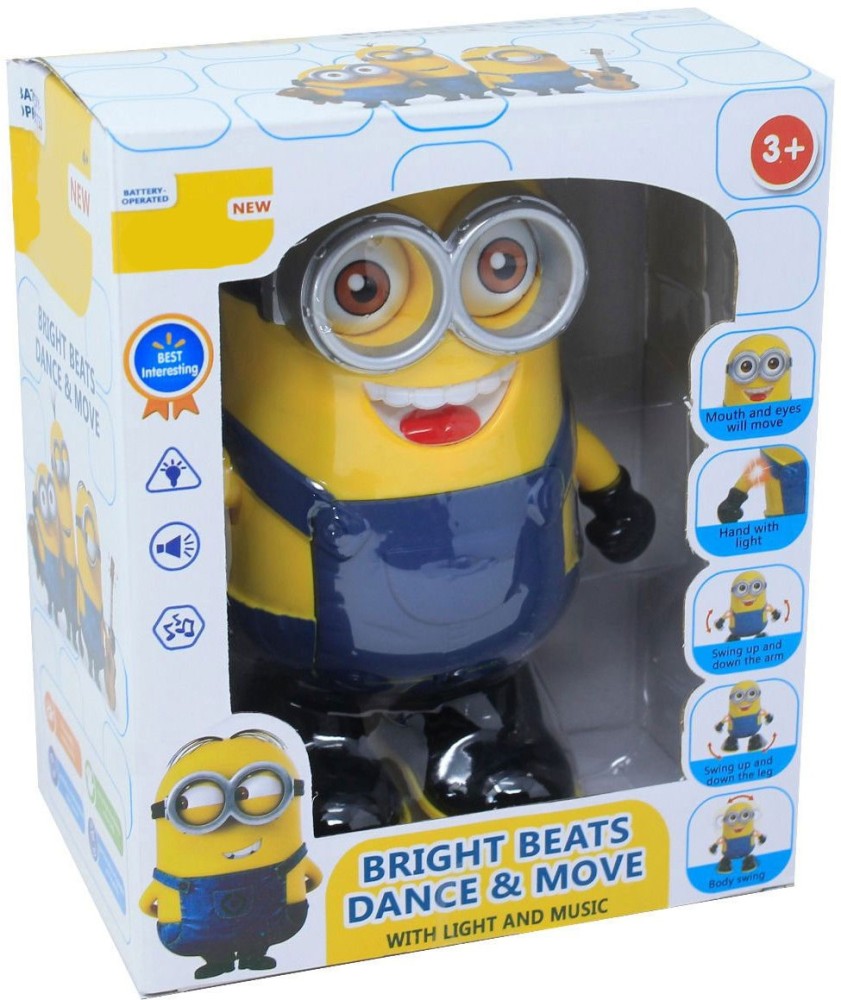 Despicable Me 2 Minion Dave Talking Action Figure Toy W Box Voice