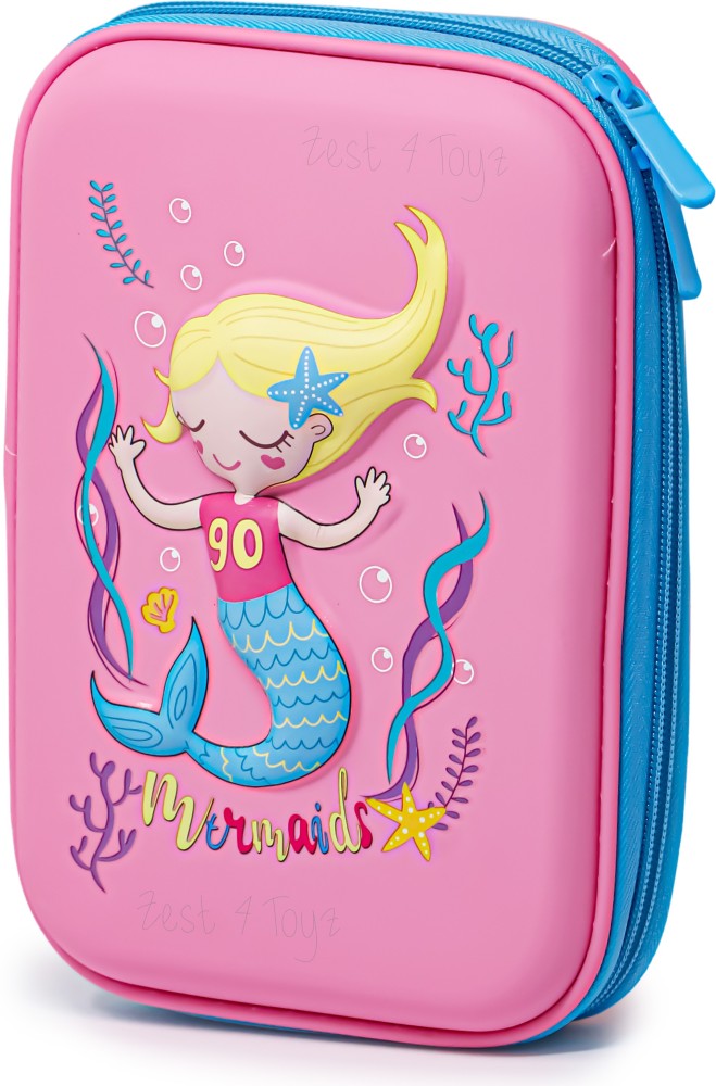 FIDDLERZ Pencil Case for Girl Big Size Multipurpose