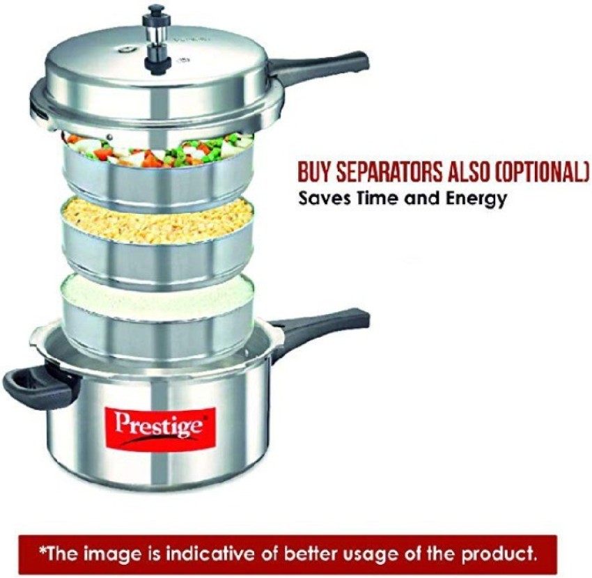 Prestige Popular Aluminium Pressure Cooker, 7.5 Liters, Silver 7.5 L  Pressure Cooker Price in India - Buy Prestige Popular Aluminium Pressure  Cooker, 7.5 Liters, Silver 7.5 L Pressure Cooker online at