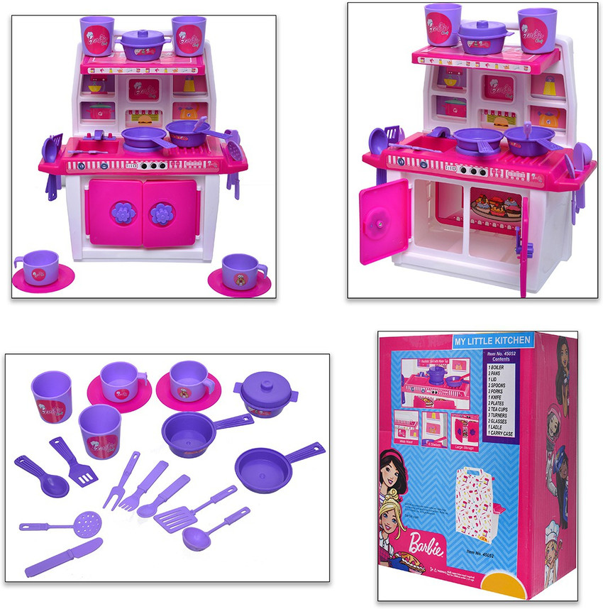 ToyDor Barbie Doll kitchen set for kids Girls Toys For Kids Non