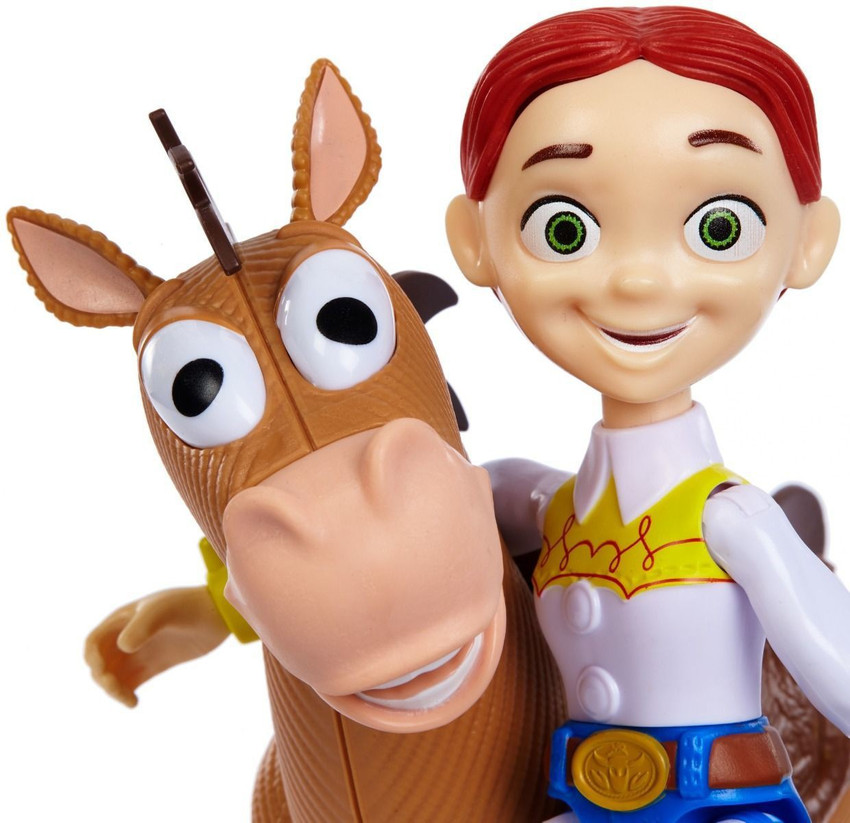 MATTEL Toy Story Adventure Character Figures Jessie Bullseye
