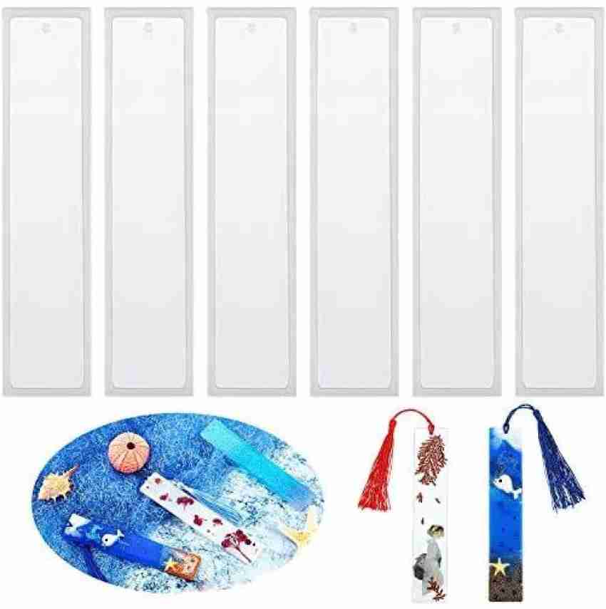 Rectangle Silicone Bookmark Resin Mold DIY Bookmark Mold Making Epoxy Resin  Jewelry DIY Craft Silicone Transparent Mold