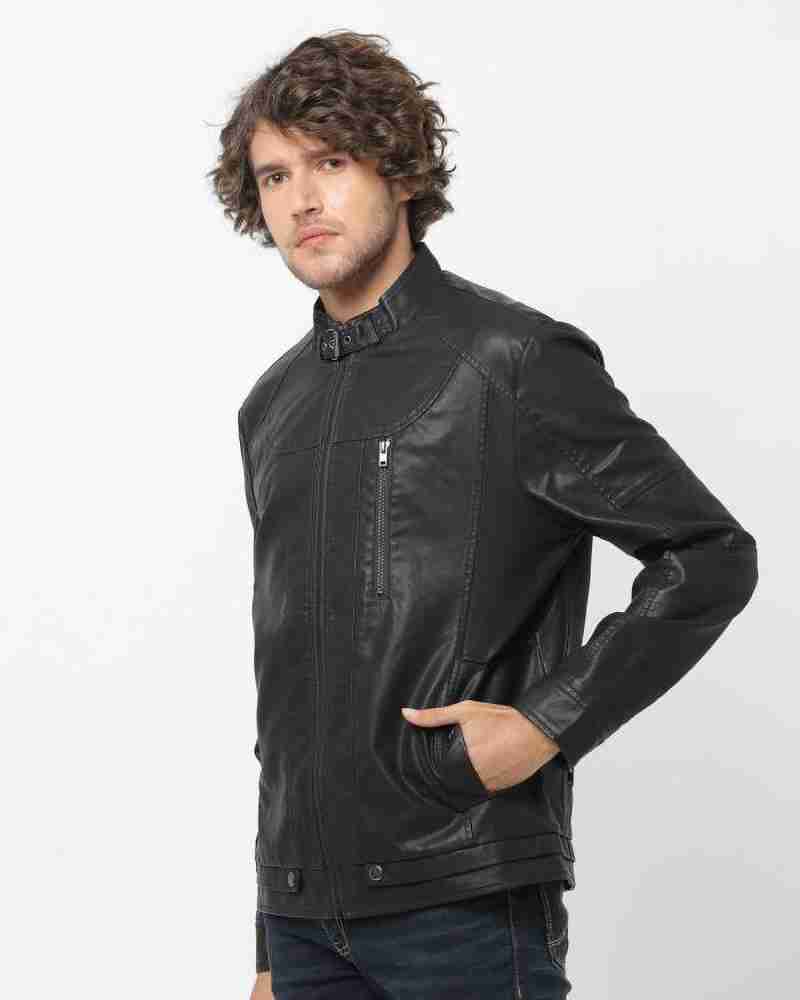 John players hot sale leather jacket