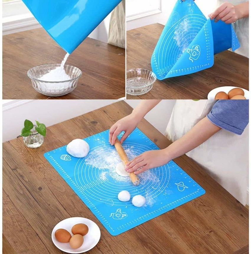 1pc Silicone Baking Mat, Daily Non-slip Non-stick Pastry Baking Mat For  Kitchen