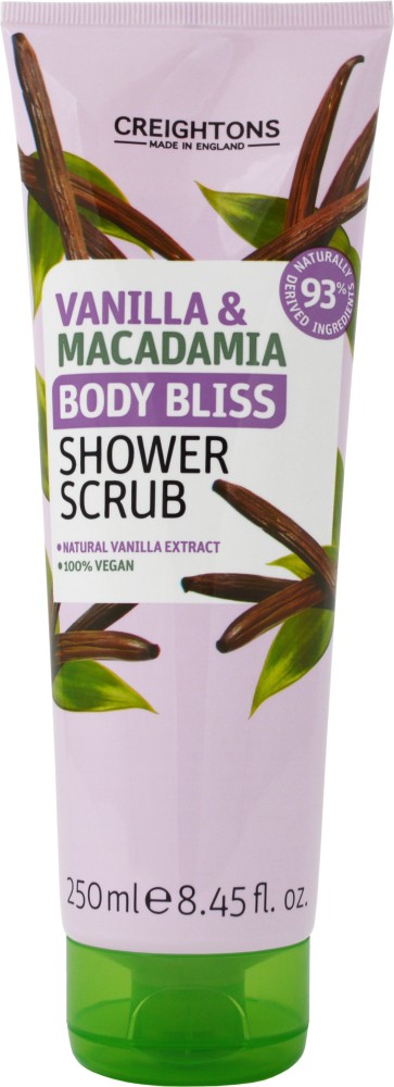 Creightons Body Bliss Vanilla And Macadamia Shower Scrub 250ml at