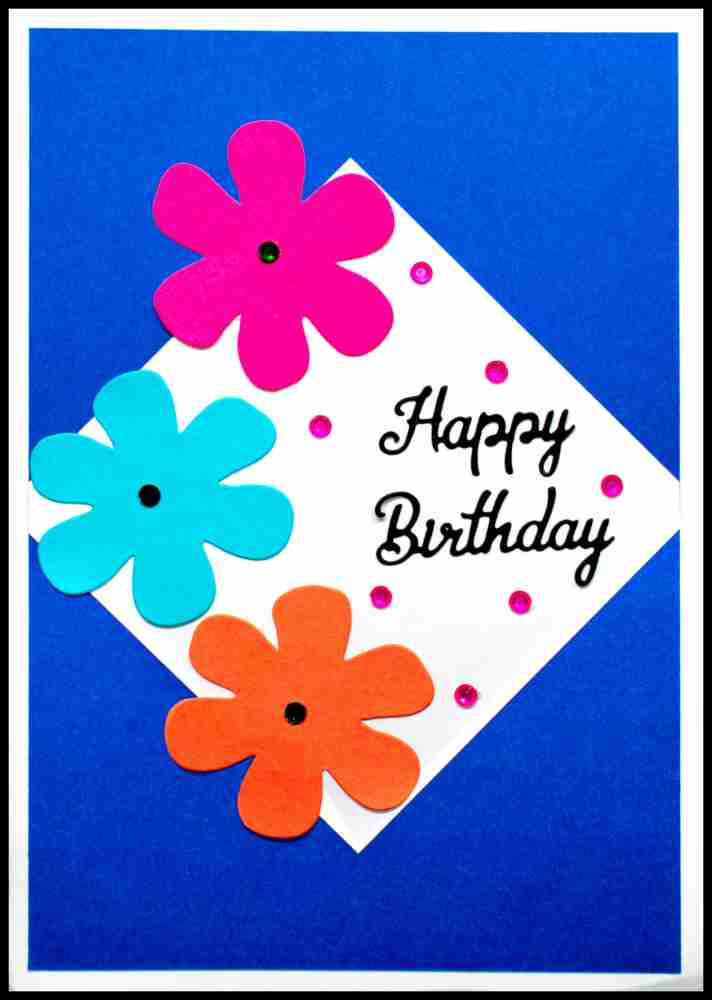 Handmade greeting cards for 2024 birthday for best friend