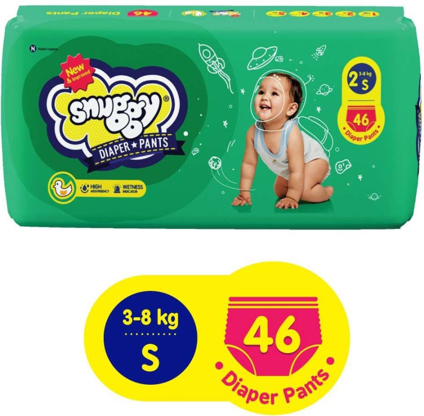 snuggy Diaper Pants Easy Small  S  Buy 72 snuggy Pant Diapers   Flipkartcom