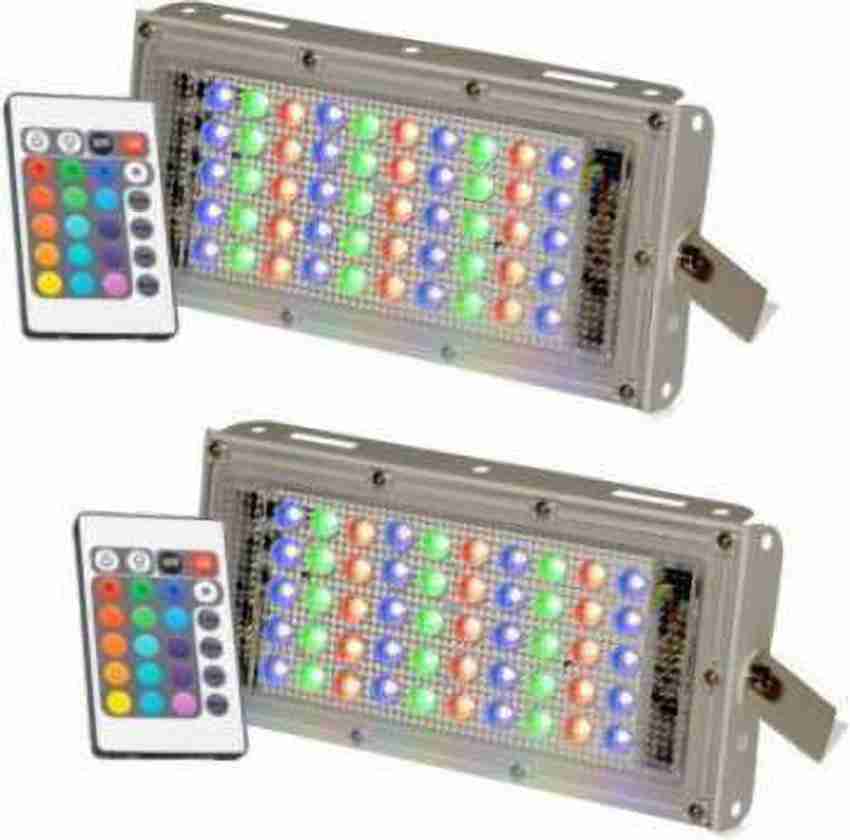 Led flood cheap light multi colour