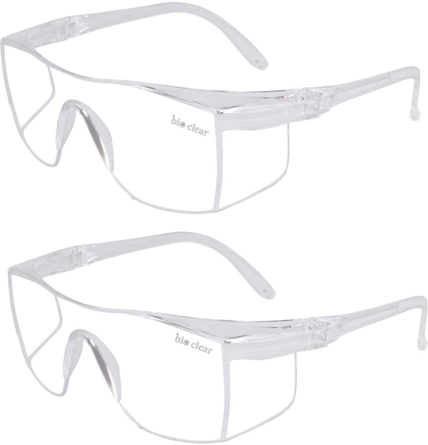 bio clear 2 safety wrap around Eye safety goggles full cover Laboratory Wood working Power Tool Safety Goggle Price in India Buy bio clear 2 safety wrap around Eye safety goggles full