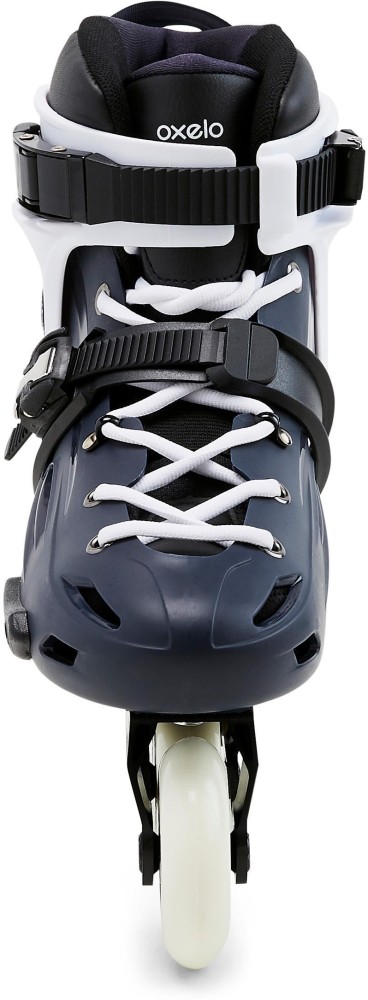 Adult Skating Shoes Inline Fit 500 Blue Black
