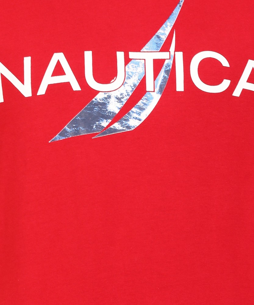 Nautica, Shirts, Nautica N83 Black And Red Short Sleeve Tshirt Mens Sz  Xxl Bin L